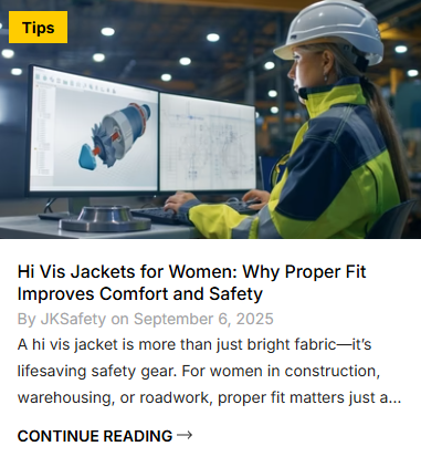 Hi Vis Jackets for Women: Why Proper Fit Improves Comfort and Safety