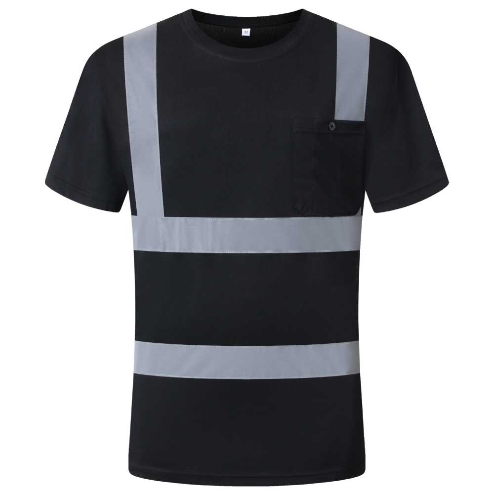 JKSafety Hi-Vis Reflective Safety Shirt Short Sleeve, Crew Neck (JKT077)