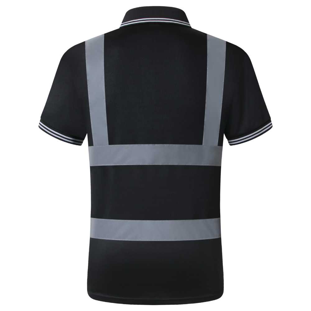 JKSafety Hi-Vis Reflective Safety Polo Shirt Short Sleeve (JKP066)