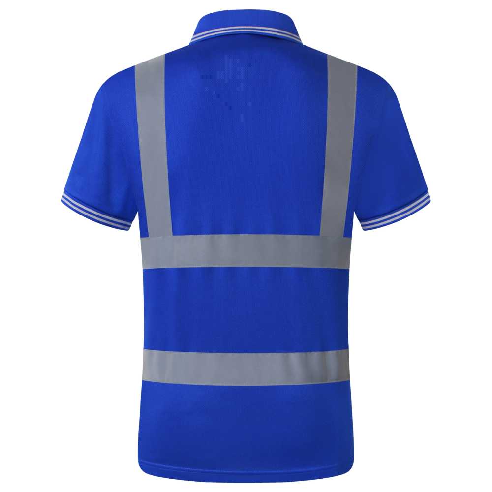 JKSafety Hi-Vis Reflective Safety Polo Shirt Short Sleeve (JKP066)