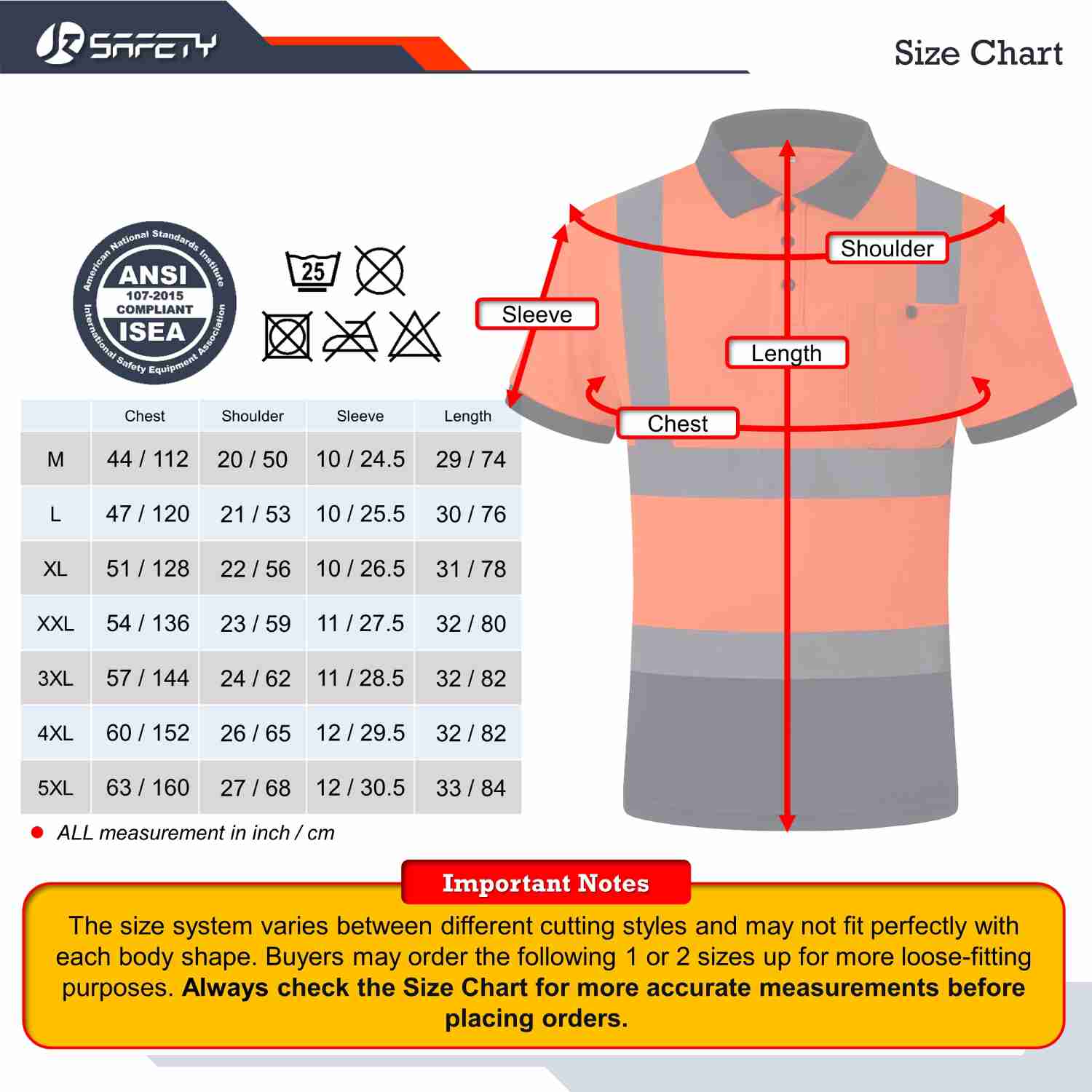 JKSafety Hi-Vis Reflective Safety Polo Shirt Short Sleeve (JKP066)