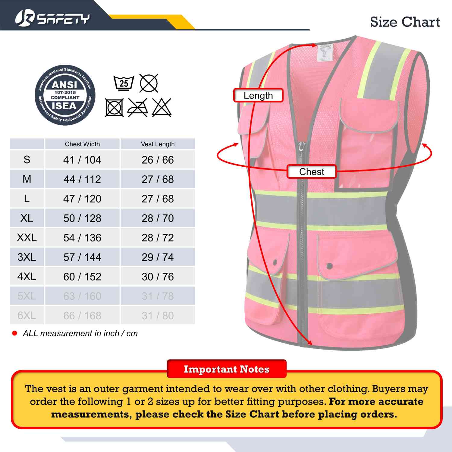 JKSafety 9 Pockets Women Mesh Two-Tone Hi-Vis Reflective Safety Vest (JK168)