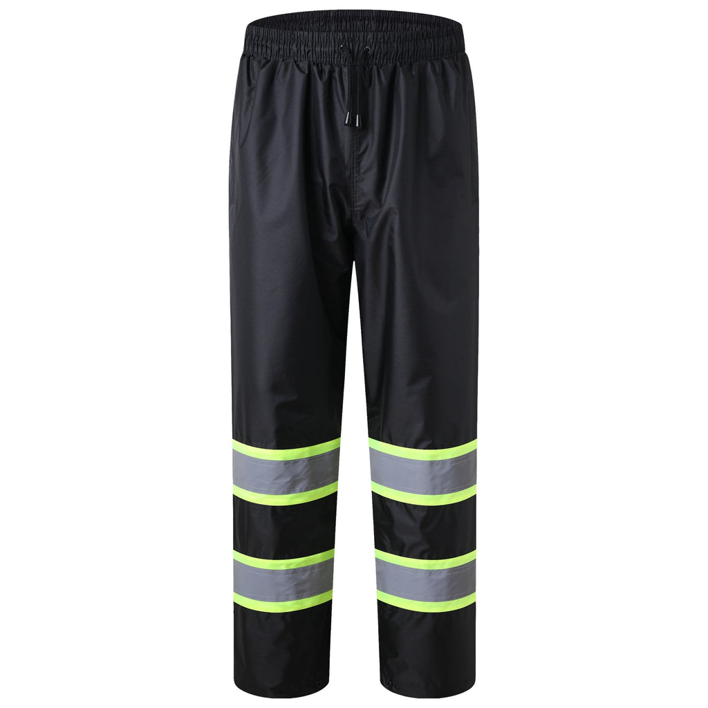 JKSafety Hi-Vis Rain Pants Waterproof 3M Scotchlite Rain Trousers (JK114)
