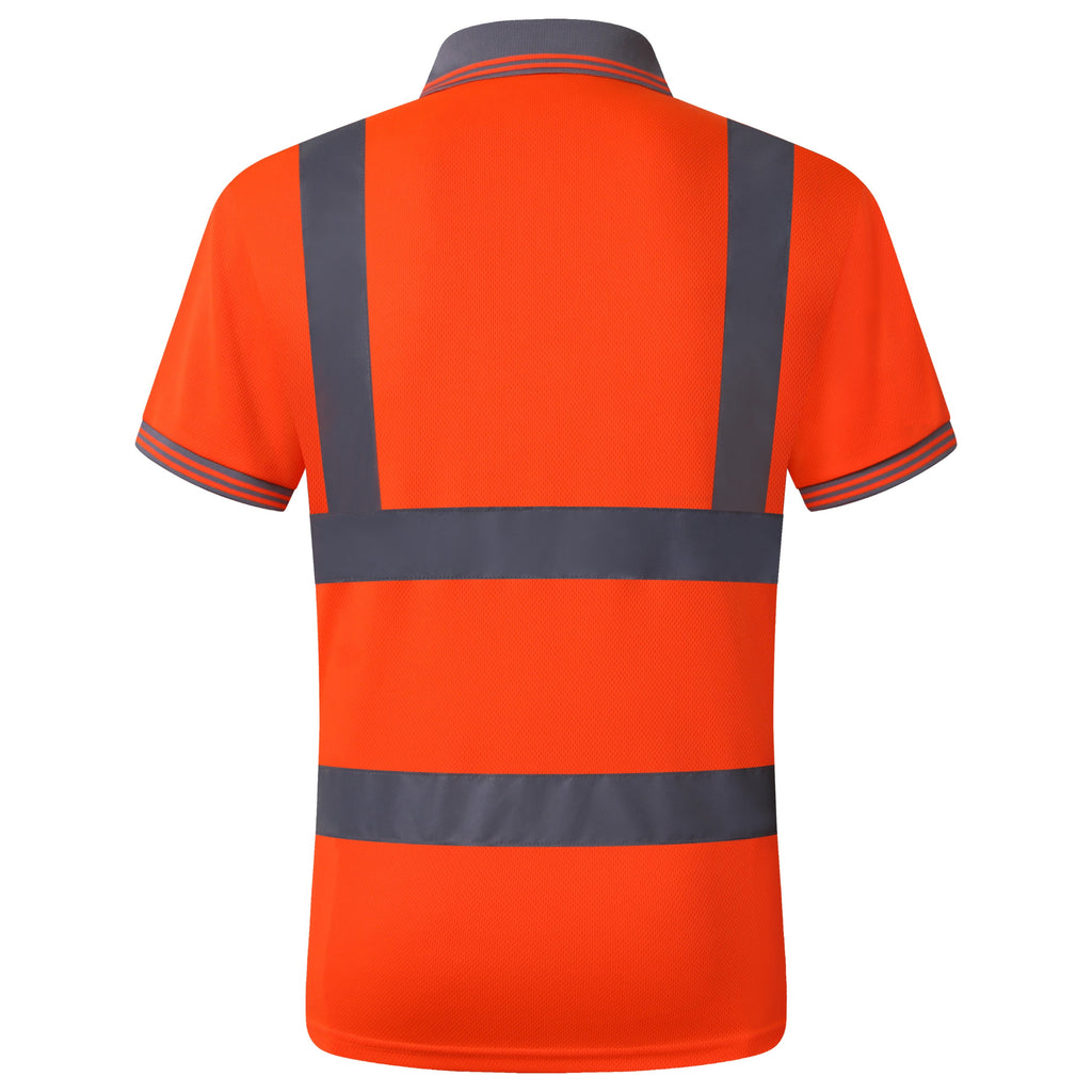 JKSafety 3-Pack Hi-Vis Reflective Safety Polo Shirt (JKP066-3P)