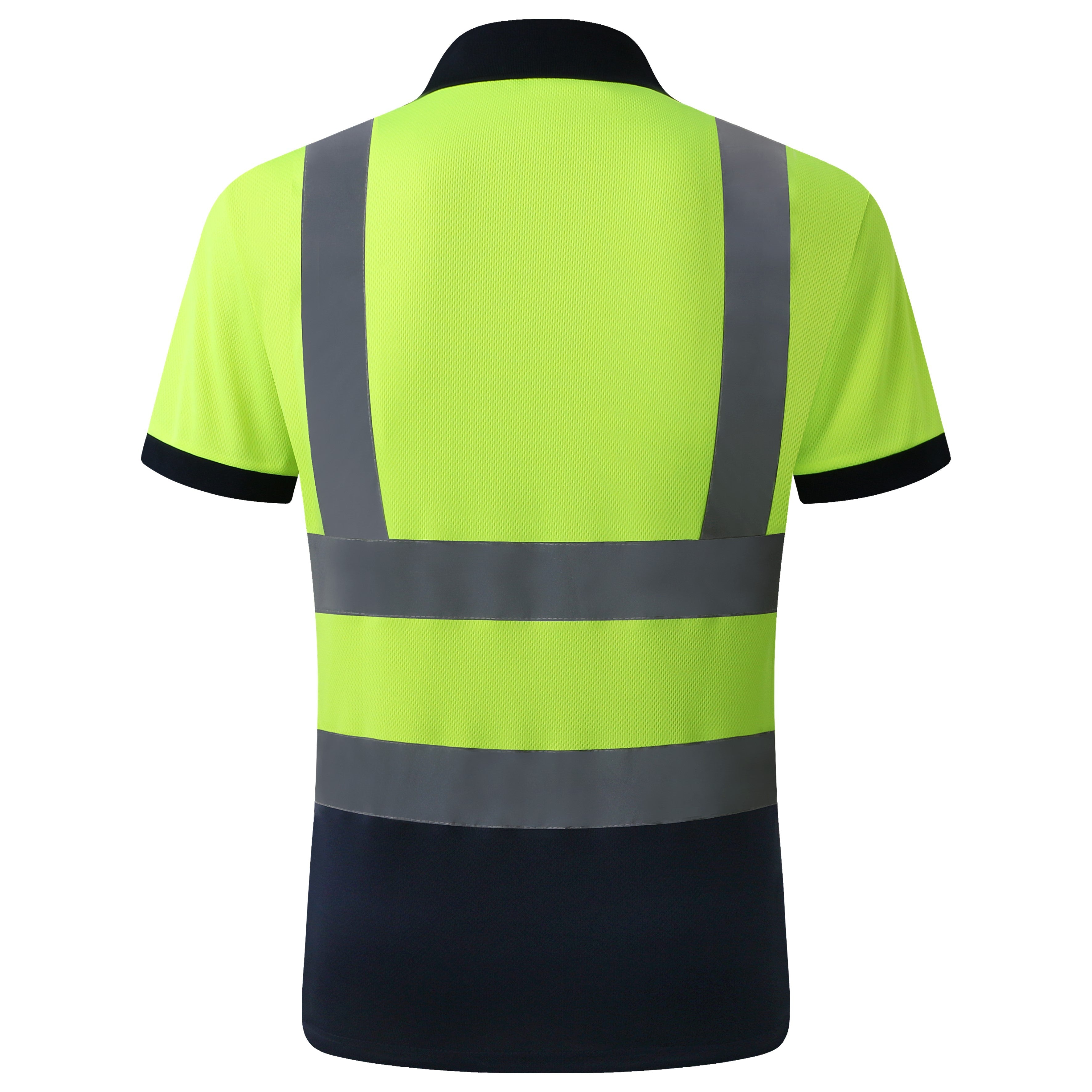 JKSafety 3-Pack Hi-Vis Reflective Safety Polo Shirt (JKP066-3P)